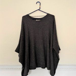 Est Bass 1876 Bat Wing Sweater SZ S Brown Knit Loose Pullover NTW